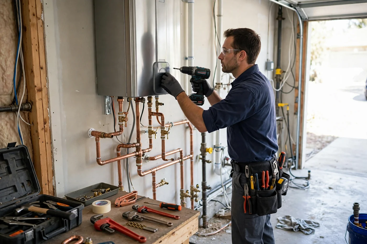 Tankless Water Heater Installation in Carrollton, TX