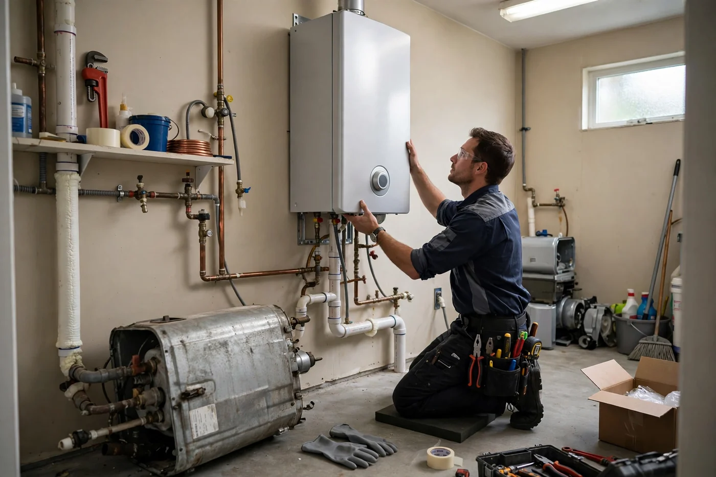 Tankless Water Heater Replacement in Carrollton, TX
