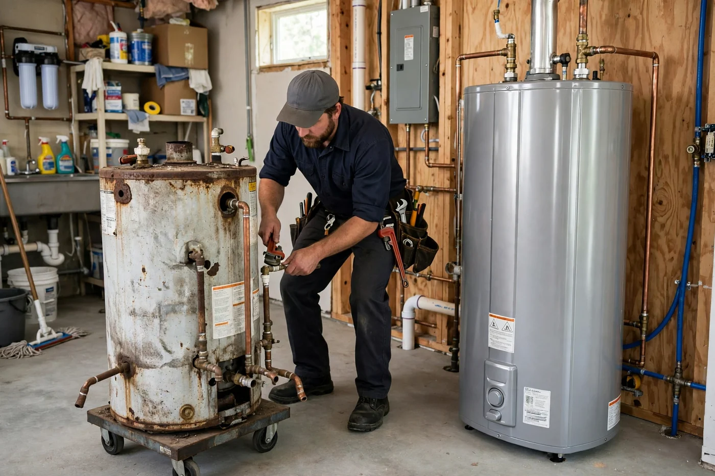 Water Heater Replacement in Carrollton, TX